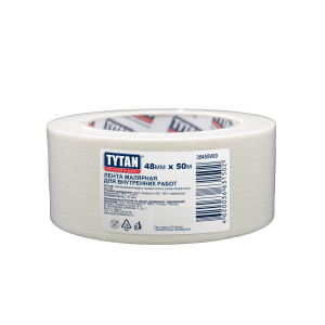 Лента малярная TYTAN Professional белая 48мм*50м